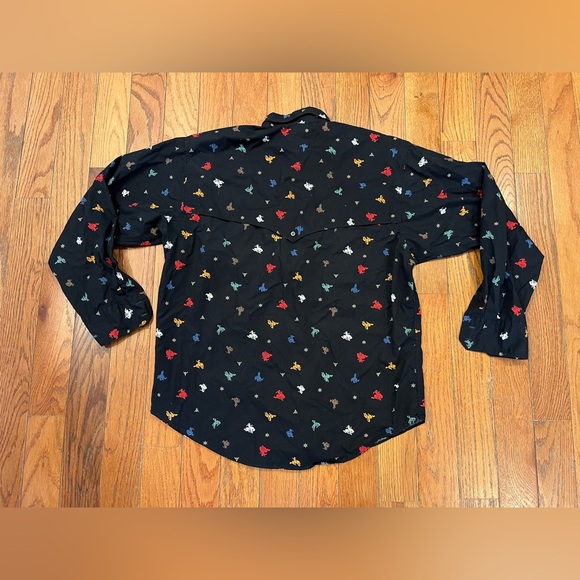 Vintage Pendleton LOBO Button Up Men Shirt Top Large Western Cowboy USA Made - Picture 8 of 8